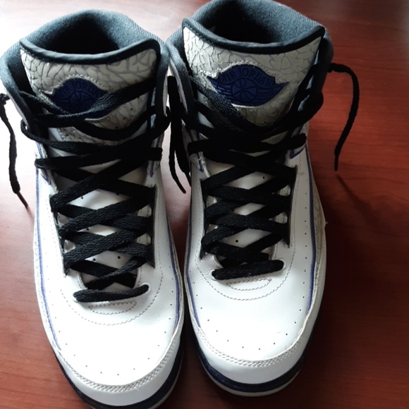 Air Jordan Retro 2 Dark Concord - Picture 3 of 3